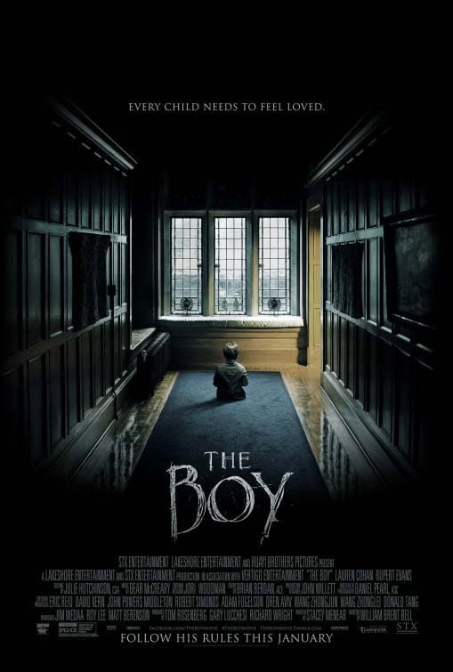 Poster for the film The Boy