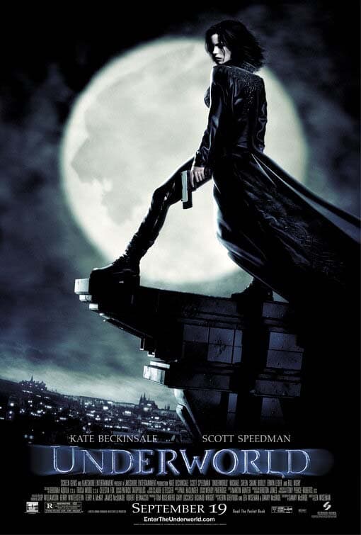 Poster for the film Underworld