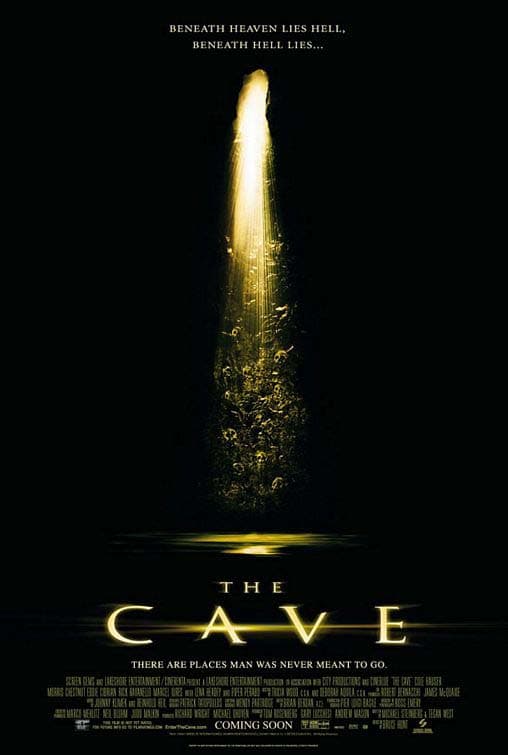 Poster for the film The Cave