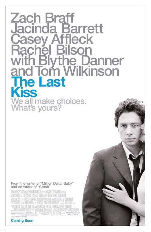 Poster for the film The Last Kiss