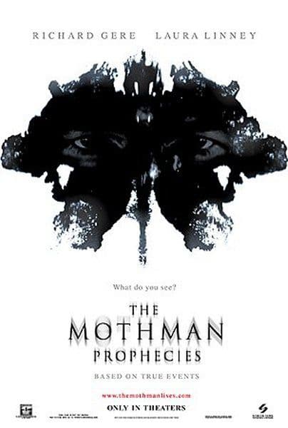 Poster for the film The Mothman Prophecies