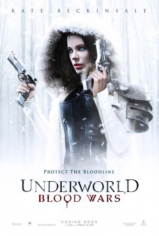 Poster for the film Underworld: Blood Wars